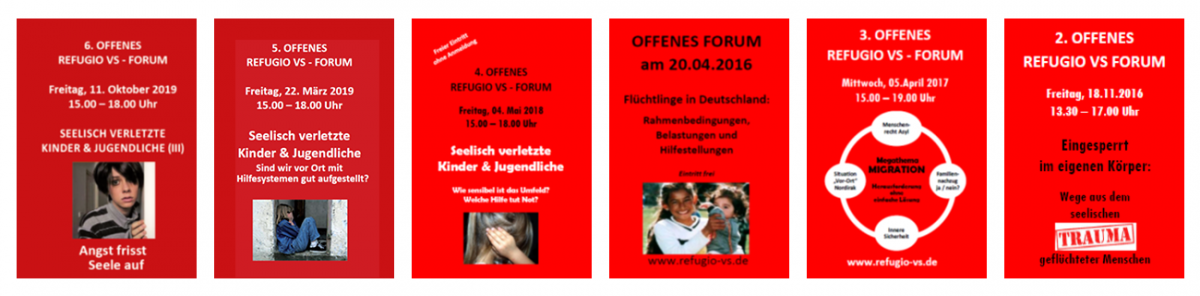 Refugio VS - Titelbilder